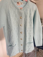 Montgomery Ward Vtg Button Sweater Cardigan Sz 40 L 