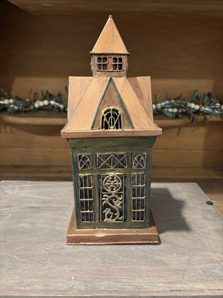 Beautiful Echo Valley Ellington Architectural Candle Lantern 11" ~NICE~ - Image 3 of 4