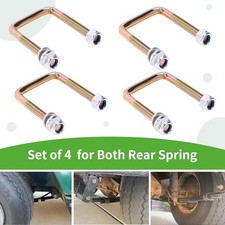Heavy Duty Steel U-Bolt Kit for Golf Cart Rear Suspension System