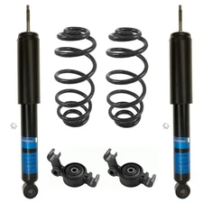 Sachs Rear Shock Absorber & Lesjofors Coil Springs Kit for Saab 9-3 06-10 L4 2L