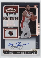 2023-24 Panini Contenders Rookie Playoff Ticket 84/99 Markquis Nowell Auto 0nr3