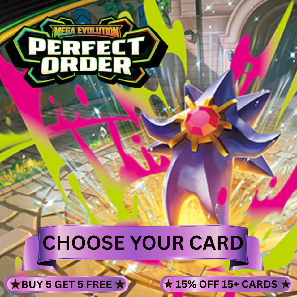 Pokemon: ME03 Perfect Order Singles Non-Holo/Holo/Reverse/ex NM Choose Your Card