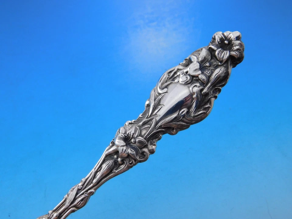 Juego de cubiertos de plata de ley Lily by Gorham (Whiting) 12 servicio 60 piezas cena Foto 4 de 4