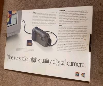 Apple Quicktake 200 Digital Camera Smart Media Box Only No Camera