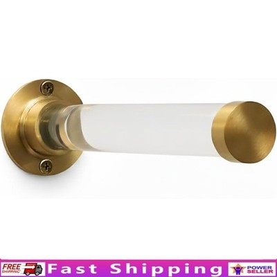Brushed Brass Projection Wall Hook Sturdy Easy Install Versatile Organizer New