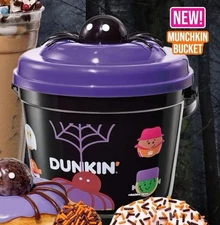 Dunkin Donuts Halloween Munchkin Bucket 2025 SHIPS BY OCTOBER 15TH ✅