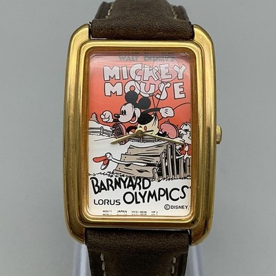 Lorus Womens Watch 26mm Mickey Mouse Barnyard Olympics V515-5A70 New Battery