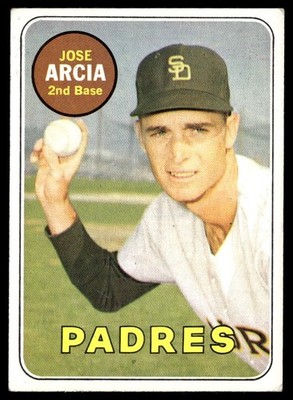 1969 Topps Jose Arcia  - San Diego Padres #473