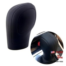 Car Automatic Gear Shift Knob Cover Anti-slip Waterproof Silicone 2 Pcs Black Car Automatic Gear Shift Knob Cover Anti-slip Waterproof Silicone 2 Pcs Black