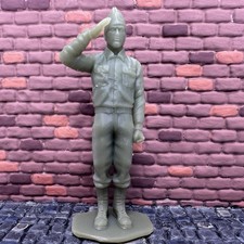 World War 2 American Garrison Soldier Saluting 3D Toy Military 1/32 WW2 Figure
