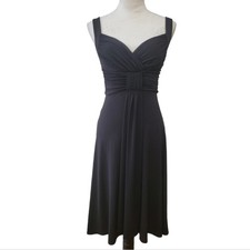 WHBM Sweetheart Twist Matte Jersey Dress Size 0