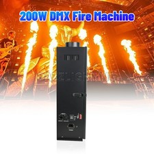 PAIDUN 200W Single Way Fire Machine DMX512 Flamethrower Stage Effect 3.2-9.8FT