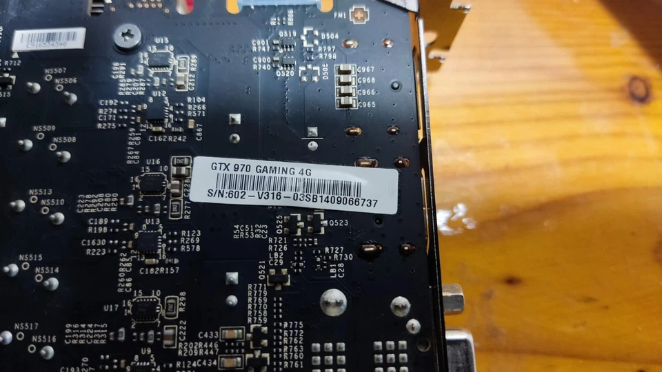 MSI NVIDIA GeForce GTX 970 (4096 MB) (GTX 970 GAMING 4G) Graphics Card - Image 3 of 4