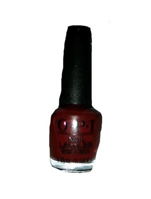 OPI Nail Lacquer Mini Red Shade Esmalte De Una's / Nagellack 3.75 ml / .125floz