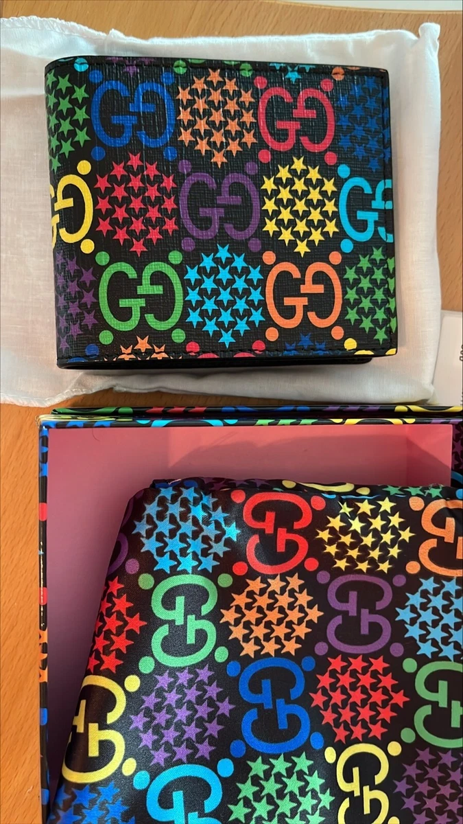 Gucci Psychedelic GG Supreme Wallet Multi