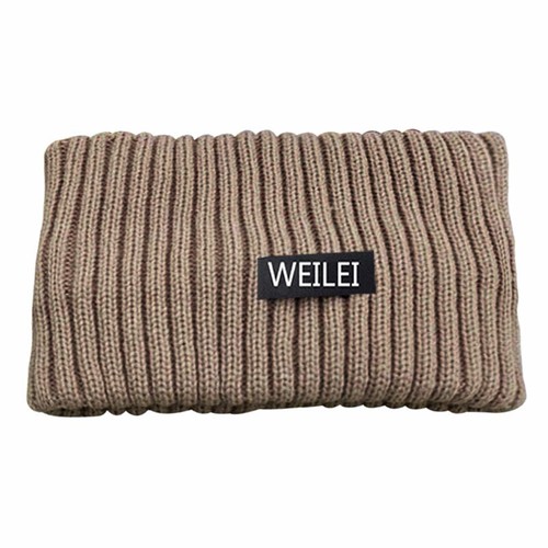 Strick Stirnband Winter Damen Buchstaben Headwrap breites Haarband Turban Headpiece - Bild 4 von 6