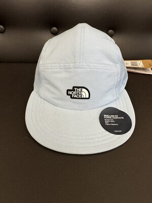 THE NORTH FACE Class V Camp Hat 5 Panel Beta Blue Strapback Logo OS