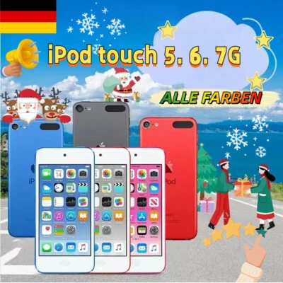 NUOVO Apple iPod Touch 5. 6. 7. Generazione 128GB 256GB Tutti i Colori Scatola Sigillata