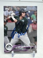 2018 Topps Pro Debut Ryan Vilade Detroit Tigers #71 Signed