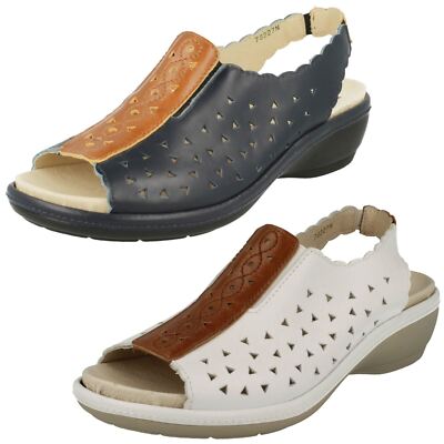 Damen Easy B Peeptoe Sandalen Gloucester