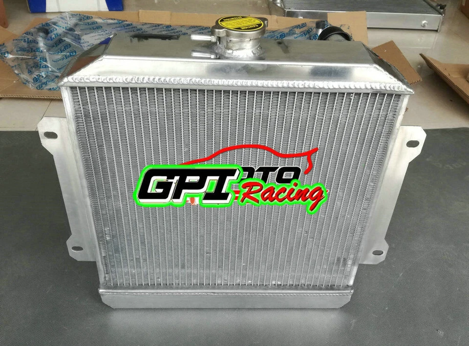 RADIADOR ALUMINIO 5 FILAS APTO PARA TOYOTA A20 CELICA TA28 1.6L 2T-G I4 SV-1 1971-77 MT Foto 3 de 4