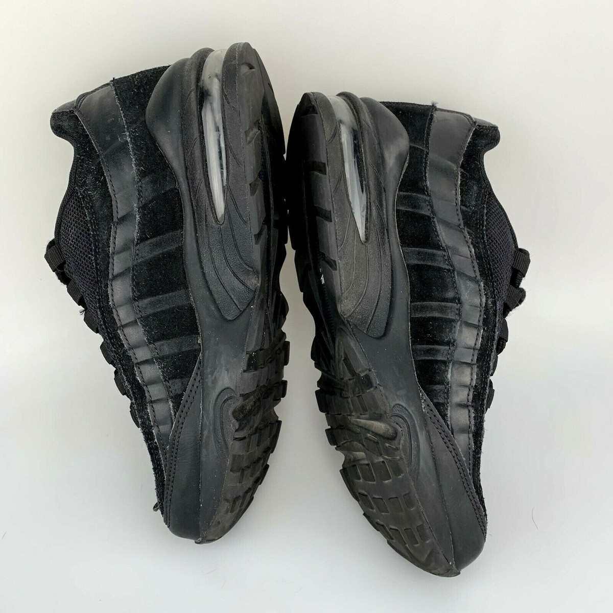 Big Kid\'s Nike Air Max 95 Black/Black (307565 055) - 6Y Nike Big Kids Air Max 95 Shoes 307565-055 US Size 5.5 Youth  main image 4