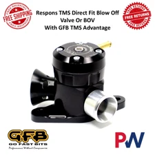 Go Fast Bits Respons TMS Direct-fit Blow-Off Valve Black For Subaru WRX STI, XT