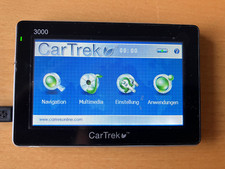 CarTrek 3000 Navi incl. Kabel und Halterung(Saugnapf) an Bastler,Zubehörpaket