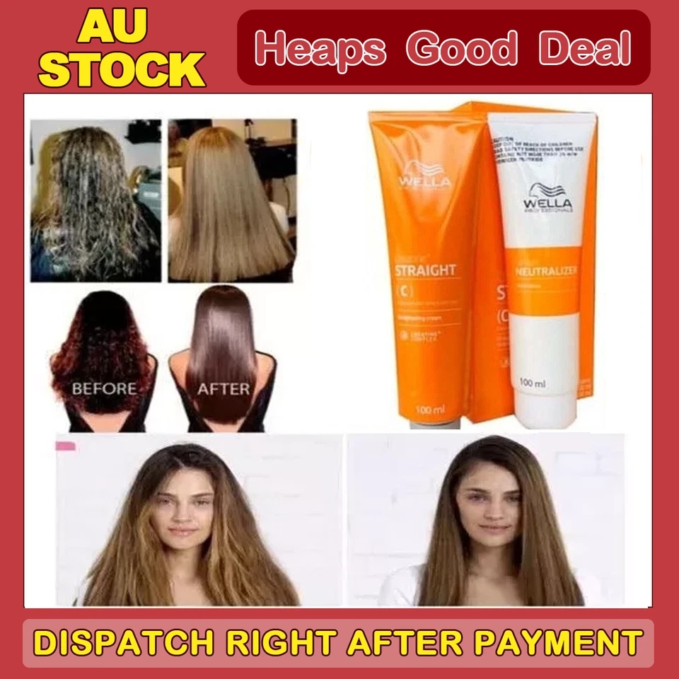 Wella C Straight Hair Cream Creatine Colored Sensitized Permanent AD - image 2 of 4
