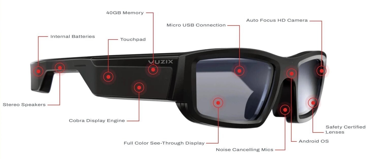 VUZIX BLADE 2 SMART GLASSES eBay