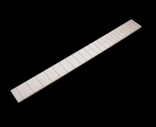 BASS Guitar 24 Fret Hard Maple Slotted Fretboard Blank, 34" Scale, Finger Board