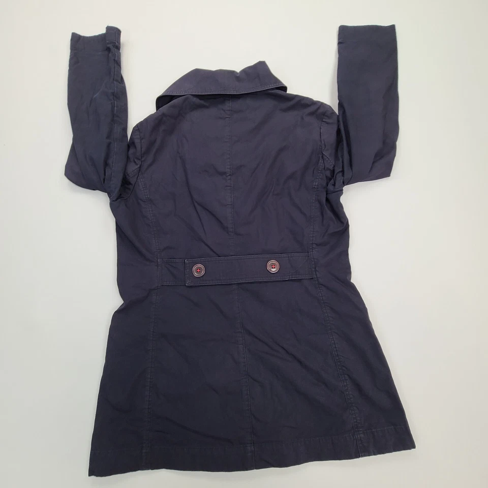 Chaqueta Nine West Para Mujer Mediana Azul Marino Guisante Abrigo Blazer Elegante Vestido Informal Foto 2 de 4