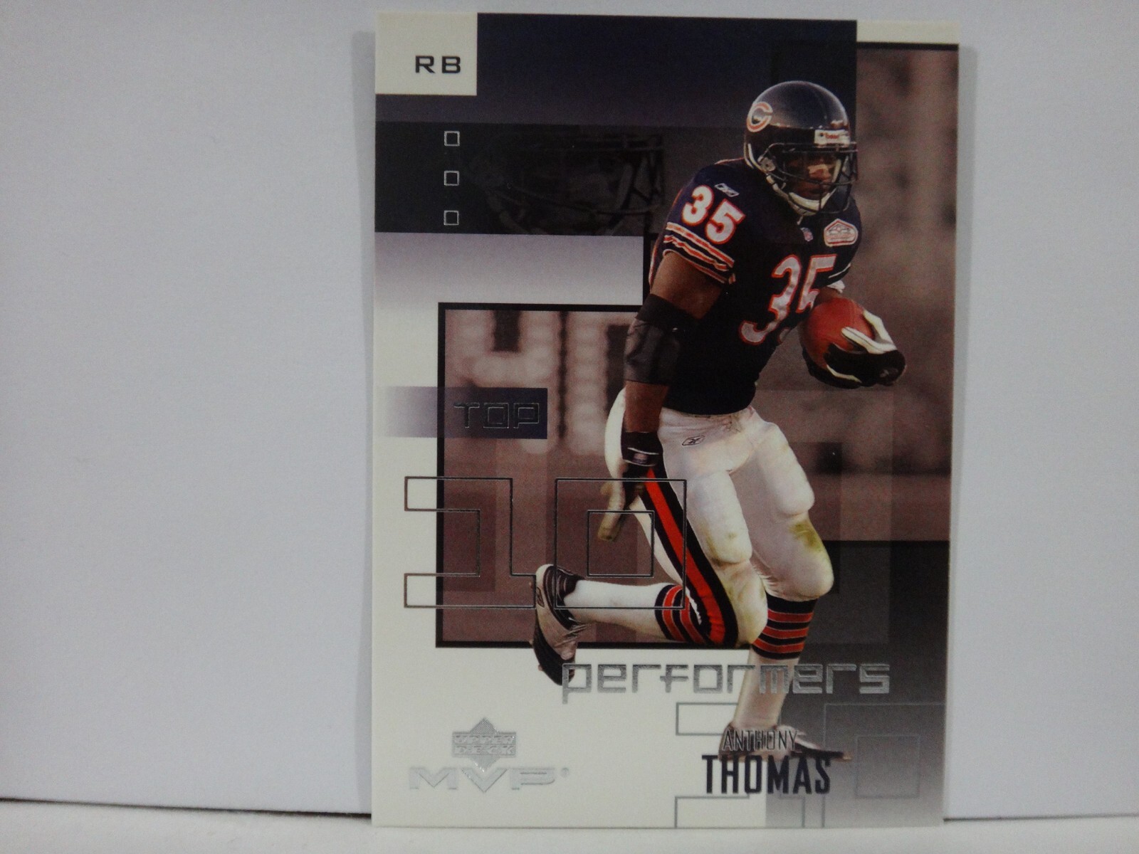2002 Upper Deck MVP Top 10 Performers Anthony Thomas #TT-1