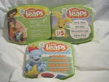Lot of 3 Leap Frog Baby Little Leaps Interactive Discs LBDLP