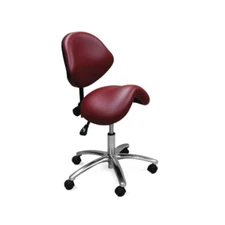 Galaxy 2030 Ergonomic Dental Saddle Stool Doctor's Seat Contoured Chair