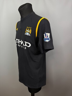 【激レア】UMBRO Manchester City 2009-2010 MANCHESTER CITY 2009 2010 AWAY SHIRT FOOTBALL SOCCER JERSEY MENS
