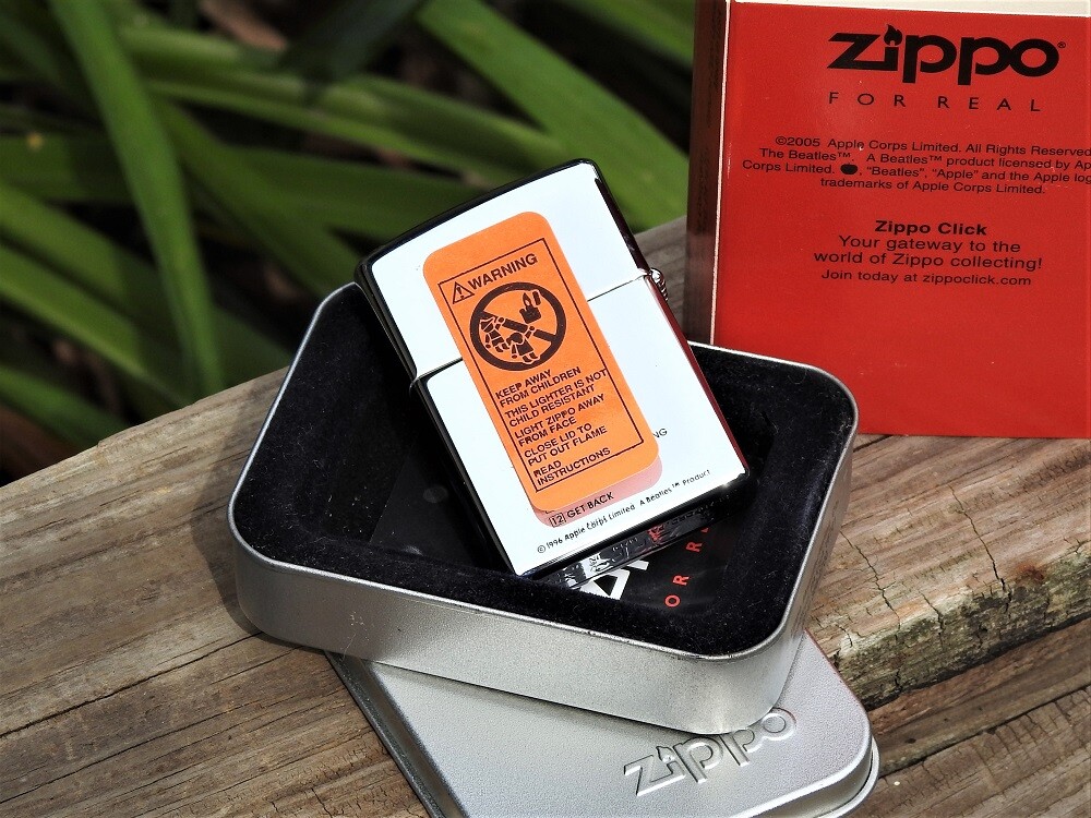 The Beatles Let it Be Zippo Lighter - John Lennon, Paul