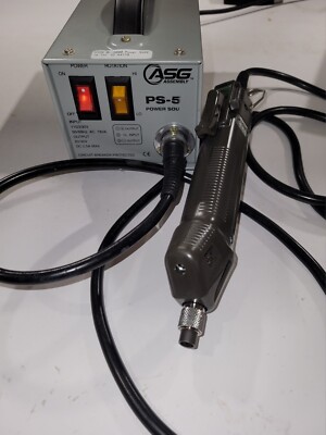 ASG HIOS BL-7000 Adjustable Torque Electronic Screwdriver w/ PS-55 Power Supply