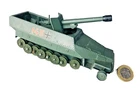 Toy Car Dinky 7.5cm Tank Destroyer Metal Incomplete Vintage ra