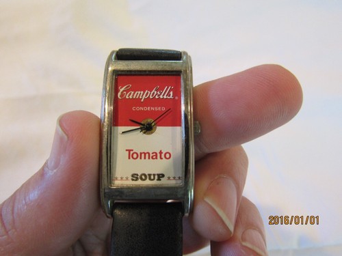 ORIGINAL ANDY WARHOL ,CAMPBELL SOUP WATCH , 1999,ACME OSC - Picture 4 of 6