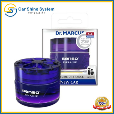 NEW CAR Smell Aroma FRANCE Perfume DR Marcus AIR FRESHENER UNIQUE HQ GEL SCENT