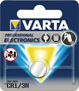 2 x Varta CR2450 Knopfzelle 1er Blister 3V Batterie Lithium 1er Blister 570mAh