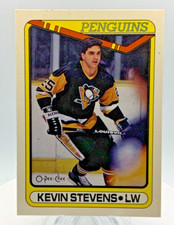 1990-91 Topps - #360 Kevin Stevens (RC)
