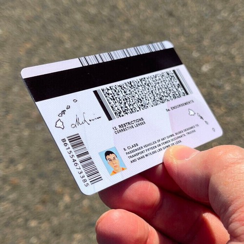 🌈🤓 McLovin ID CARD Movie Superbad Mc Lovin with "HOLOGRAM" 🌈🤓 - Picture 4 of 17