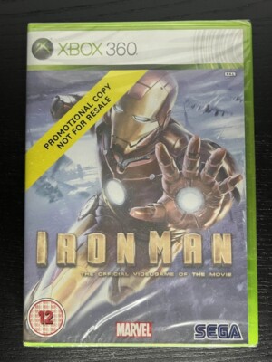 Iron Man Microsoft Xbox 360 CIB Complete Sealed Neu OVP Rare Promo PAL
