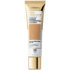 L'oreal Age Perfect Radiant Serum Foundation #55 Warm Beige