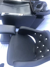 Barbers;Shampoo Reclining Chair With Ceramic Bowl And Styling Chair Sets.