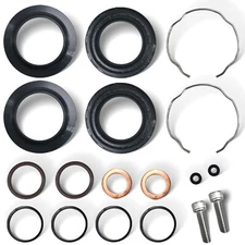 39mm Fork Seals Rebuild Kit Fit for Harley Sport Glide Low Rider 1987-1992