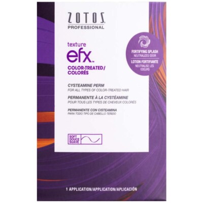 SALON BEAUTY ZOTOS HAIR CURLING TEXTURE THIO FREE EFX PERM - COLOR TREATED