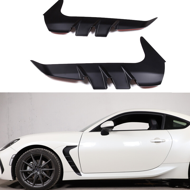 Matte Black Front Fender Side Vent Garnish Trims Fit For GR86